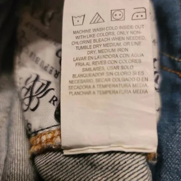 Rock & Republic Neil Straight Leg Jeans Size 36 Classic Blue Denim Mens Jeans - Picture 9 of 9